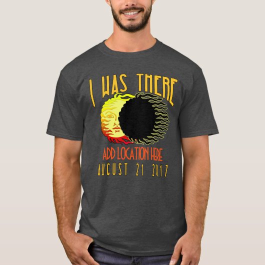  SOLAR ECLIPSE 2017 T-SHIRT (Voorkant)