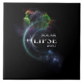 Solar Eclipse 2017 Tegeltje (Voorkant)