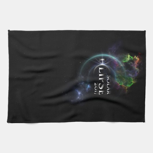 Solar Eclipse 2017 Theedoek (Horizontaal)