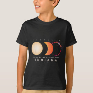 Solar Eclipse 2024 Indiana Total Eclipse America G T-shirt