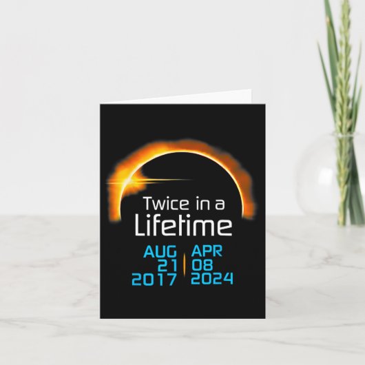 Solar Eclipse 2024 Schattigee Solar Eclipse Kinder Kaart (Voorkant)