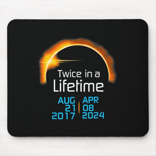 Solar Eclipse 2024 Schattigee Solar Eclipse Kinder Muismat (Voorkant)