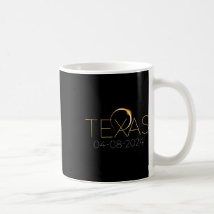 Solar Eclipse 2024 staat Texas Total Solar Eclipse Koffiemok