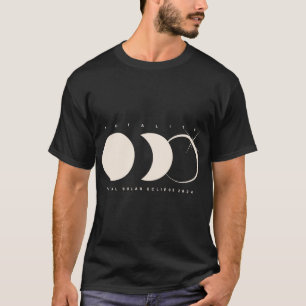 Solar Eclipse 2024 Total Eclipse Astronomy Graphic T-shirt