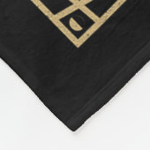 Solar Eclipse 2024 Totale Eclipse Astronomie Tarot Fleece Deken (Hoek)