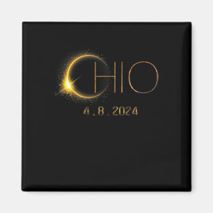 Solar Eclipse 2024 Totale Solar Eclipse State Ohio Magneet