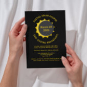 Solar Eclipse 2025 Ontbijt Viewing Party Kaart