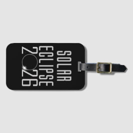 Solar Eclipse 2026 Grocery Tote Bagagelabel