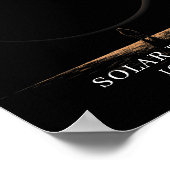 Solar Eclipse 2026 Iceland Celestial Poster (Hoek)