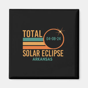 Solar Eclipse Arkansas April 8 2024 Totaal Totaal Magneet