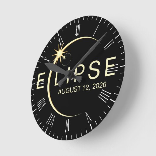 Solar Eclipse Astronomy Event 2026 Ronde Klok (Hoek)