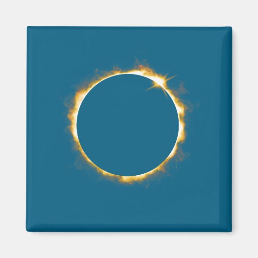 Solar Eclipse August 21 2017 Design Magneet (Voorkant)