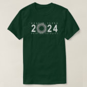 Solar Eclipse Austin exas April 8 2024 T-shirt (Design voorkant)