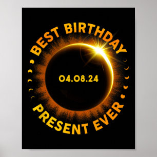 Solar Eclipse Beste Verjaardag ooit Grappige total Poster