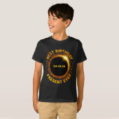 Solar Eclipse Beste Verjaardag ooit Grappige total T-shirt (Voorkant volledig)