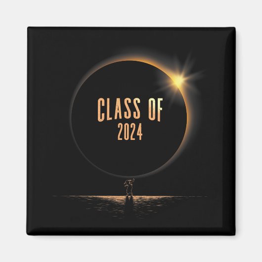 Solar Eclipse College Dabbing Afstuderen CL van 20 Magneet (Voorkant)