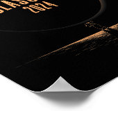 Solar Eclipse College Dabbing Afstuderen CL van 20 Poster (Hoek)