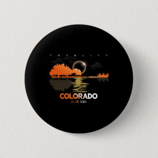 Solar Eclipse Colorado Gitaar Totaliteit Ronde Button 5,7 Cm