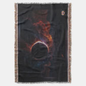 Solar Eclipse Cosmic Masterpiece Xzendor7 AI Art Deken (Voorkant Verticaal)