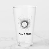 Solar Eclipse Drink glas (Voorkant)