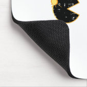 Solar Eclipse Gamer Eating Sun Retro Videogame Me Muismat (Hoek)