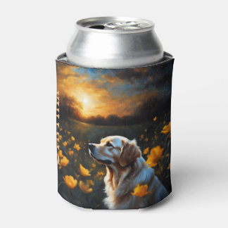 Solar Eclipse Golden Retriever Drink Blikjeskoeler