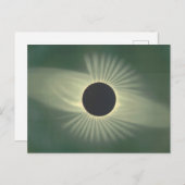 Solar Eclipse Illustratie Briefkaart (Voorkant / Achterkant)