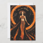 Solar Eclipse Kijkfeest Volledig Kaart (Voorkant)