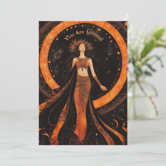 Solar Eclipse Kijkfeest Volledig  Kaart (Staand voorkant)