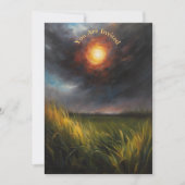 Solar Eclipse Kijkfeest Volledig  Kaart (Voorkant)