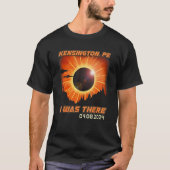 Solar Eclipse Mountain Wandelen Kensington PE Isla T-shirt (Voorkant)