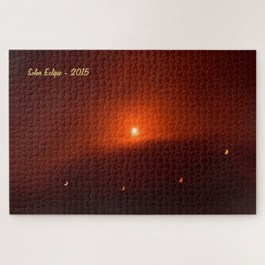 Solar Eclipse over Somerset, 2015. Legpuzzel (Horizontaal)
