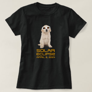 Solar Eclipse Puppy T-shirt