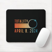 Solar Eclipse Shirt april 8 2024 Totality Solar EC Muismat (Met muis)