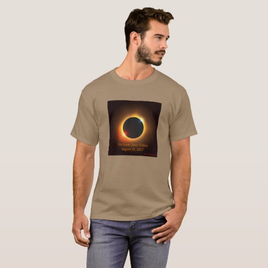 Solar Eclipse T-Shirt (Voorkant volledig)