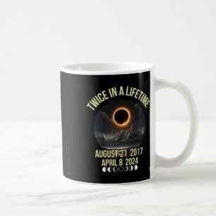 Solar Eclipse T-shirt twee keer in een leven 08 ap Koffiemok