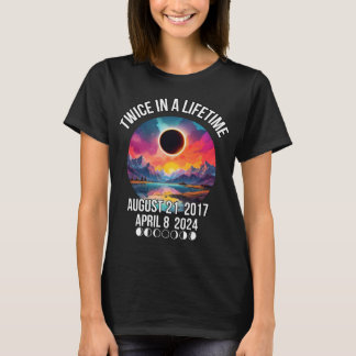 Solar Eclipse T-shirt twee keer in een leven april
