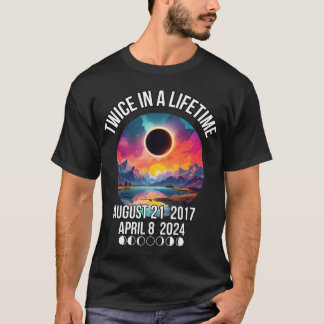 Solar Eclipse T-shirt twee keer in een leven april