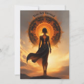 Solar Eclipse Viewing Party Volledig op maat gesti Kaart (Voorkant)