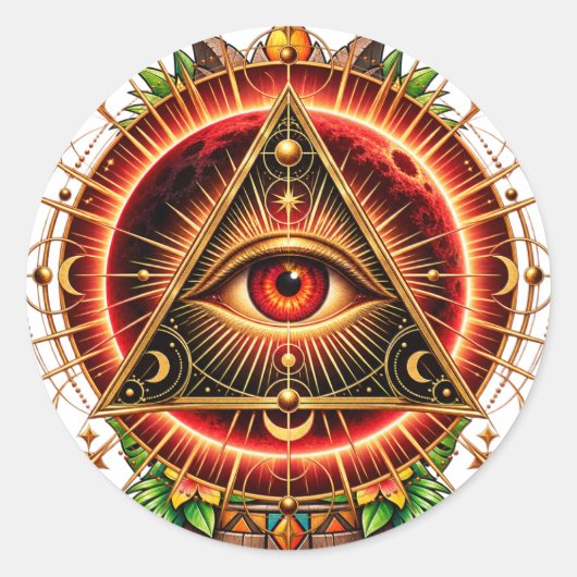 Solar Ember Eye Sticker (Voorkant)