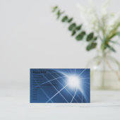 SOLAR ENERGY VISITEKAARTJE (Staand voorkant)