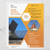 Solar Expert Flyer Sjabloon (Voorkant)