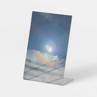 Solar Flair - GLANS HELDER VANDAAG Reclamebord Met Voetstuk