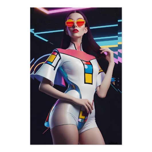 Solar Flair - Ken Gage Art Perfect Poster (Voorkant)