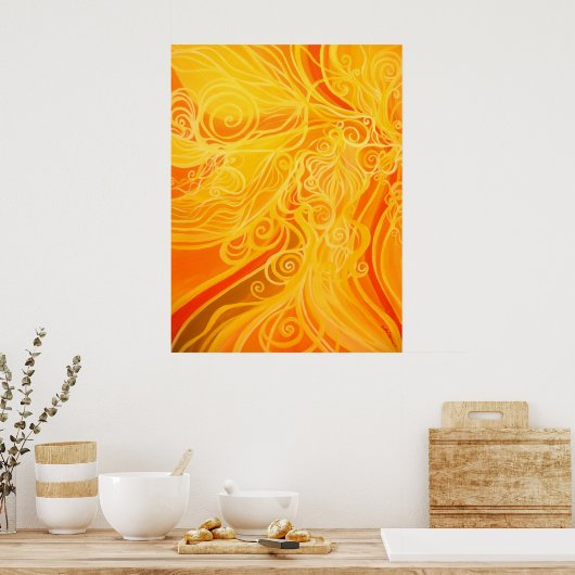 Solar Flair Poster (Keuken)