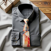 Solar Flare Abstract Art Stropdas