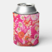 Solar Flare Boho Abstracte bierkoeler (Blikje Achterkant)