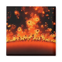 Solar Flare Fractal Magnet