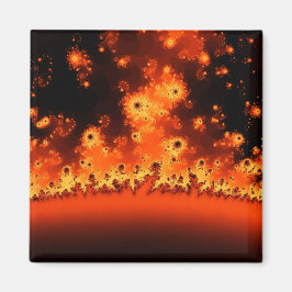 Solar Flare Fractal Magnet