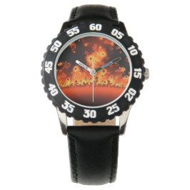 Solar Flare Fractal Watch (Kind) Horloge